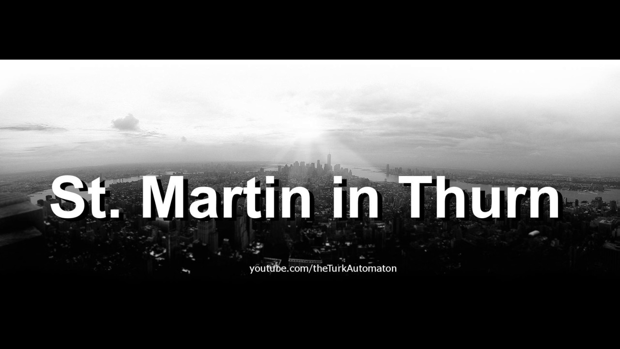 How to pronounce St. Martin in Thurn in German YouTube