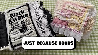SlowStitched Fabric Books Flip Through
These lovely little books are an idea from Susan Taylor Brown, link to her Just Because books playlist and her fibre arts channel below
https://youtube.com/playlist?list=PLZItK5w3Bwi0izuVRnWG9mbmgASZ1E7jQ&si=QqizGBshb9o2R2Mf
@SusanTaylorBrown
#justbecause #slowstitching #stitching
Welcome to my new channel I am so happy to be starting a new adventure and to have a place to be able to create all my stitching projects.
So many ideas for this channel and I want YOU to be with me all the way, as this channel grows I am already starting to plan new projects, challenges and question and answer live streams.
In the future I would like to start a members only section I already have the name , the Wonky Stitchers where we can hang out together, you can see behind the scenes and giveaways ( this is definitely one that is still in the one day section ! )
Youtube will still be my main focus and I wont stop posting free content I promise !
If you have enjoyed the video and want to join the Wonky Stitchers I will be so happy to have you along just press Subscribe and the notification bell so you dont miss anything
Thank you so much for reading this far and remember to just enjoy your stitching and whatever style of stitching makes you happy just enjoy the process !! SlowStitched Fabric Books Flip Through