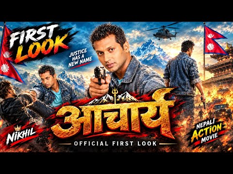 ACHARYA || FIRST LOOK REACTION 🇳🇵| NEW NEPALI MOVIE