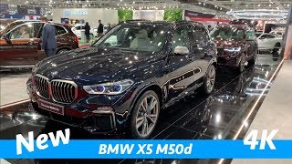 BMW X5 M50d 2019 - first exclusive quick look in 4K - better than new Mercedes GLE? screenshot 1