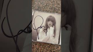 Unboxing my hand signed TTPD CD! 🤍 #ttpd #taylorswift #swifties #icandoitwithabrokenheart