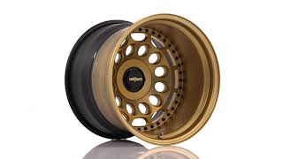 Rotiform HVN Matte Candy Gold 18x135 Wheels By Hot Tracks
