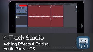 Adding Effects & Editing Audio Parts | n-Track Studio iOS Tutorial Series (Beginners)