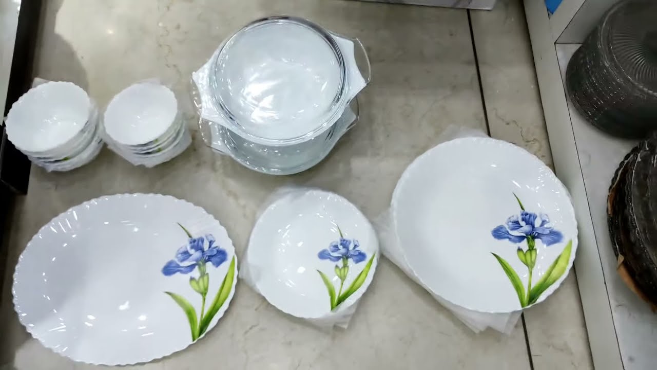 All New Dinner Set Part 6 Laopala Diva Dinner Set Unboxing YouTube