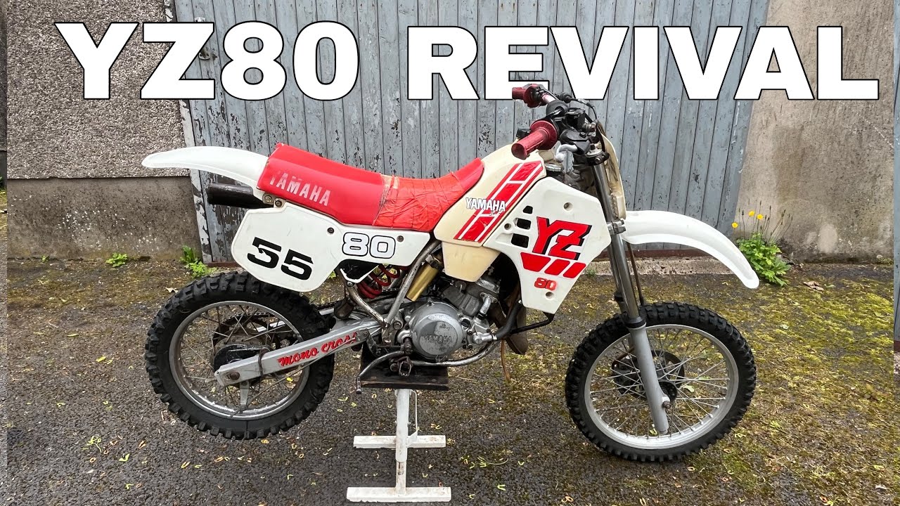 Yx80 1989 Yamaha YZ80 Revival - Sat For Years - YouTube