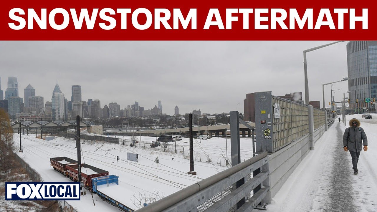 Delivery drivers, teachers face delays as Philadelphia streets remain unplowed