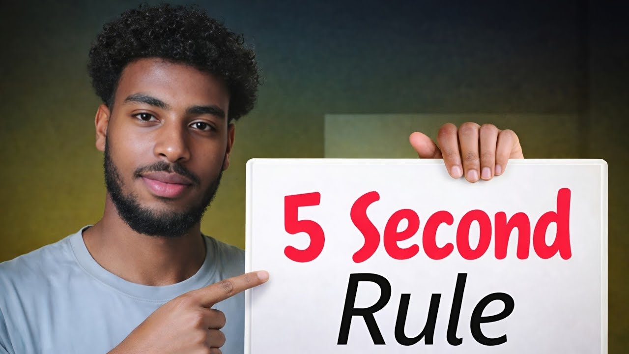 ስንፍናዬንና ኮንፊደንሴን የቀየረልኝ The 5-Second Rule | This 5-Second Rule Will Change Your Discipline Forever
