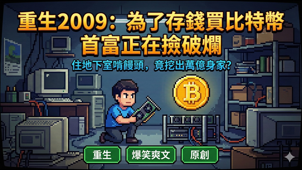 【重生2009：為了存錢買比特幣，首富正在撿破爛】瘋了吧！高考交白卷去撿破爛？他靠「垃圾袋」囤下10萬枚比特幣，16年後震驚全球！#小說 #有聲小說  #小慶說書