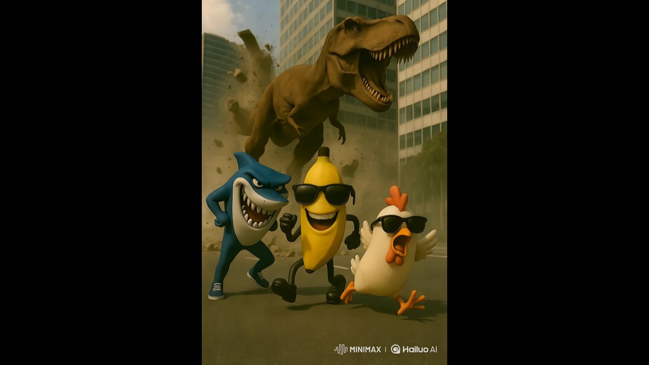 Angry Dinosaur City Attack