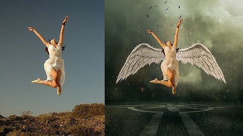 Photo Manipulation Tutorial: The Wings - Photoshop CC