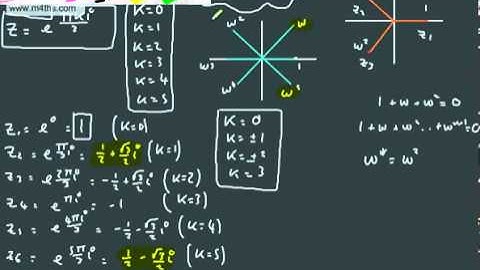 Further Pure 2 FP2 Complex Numbers 18   nth roots of unity