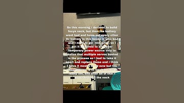 #fnaf #fivenightsatfreddys #foxy #animatronics #robotics #build #fyp