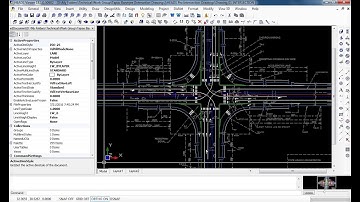 Highway Design Tutorial Video Intersection   Horizontal Alignment Design