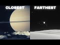 View from Closest Moon Vs Farthest Moon of Every Planet (Solar System)