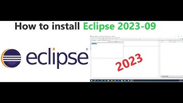 How to install Eclipse IDE 2023-09 on Windows 10