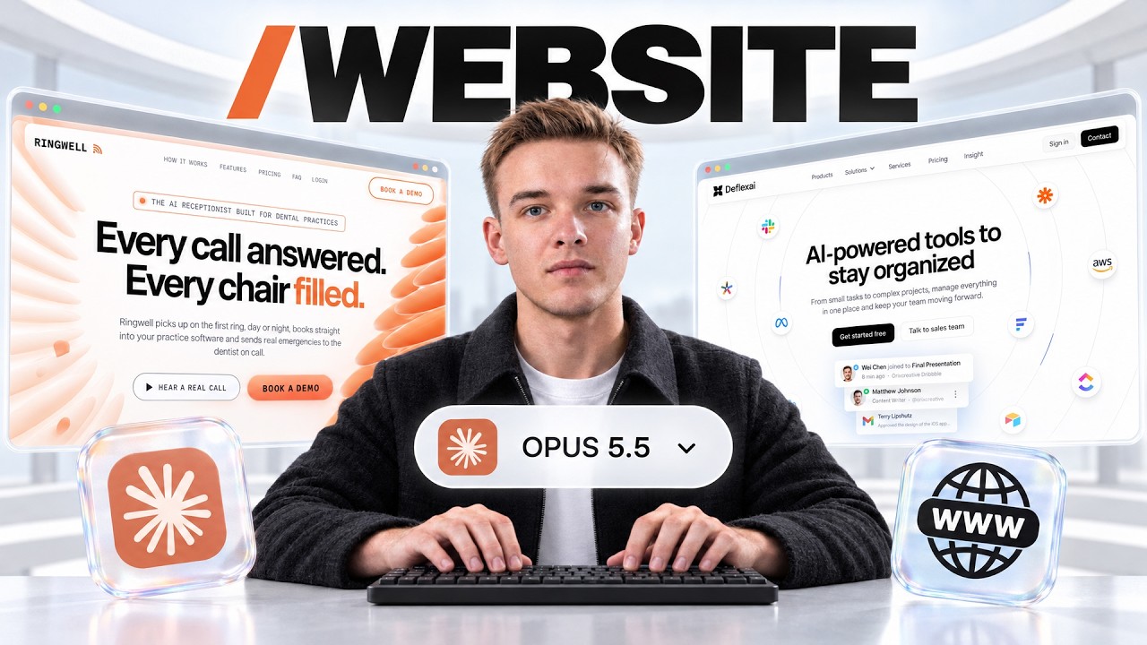 Build & Deploy a Website With Claude Opus 5.5 (Beginner Course)