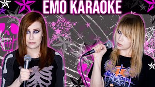 Sisters Challenge Each Other To Sing EMO KARAOKE! [Early 2000s Emo Songs]