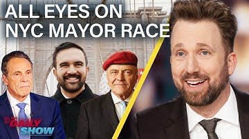 Thumbnail of NYC Mayor Race: Mamdani Hits the Club, Cuomo Fingers His O.J. Bronco | The Daily Show