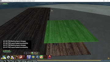 How To: Tile Floor or Wall Using Layout Editor