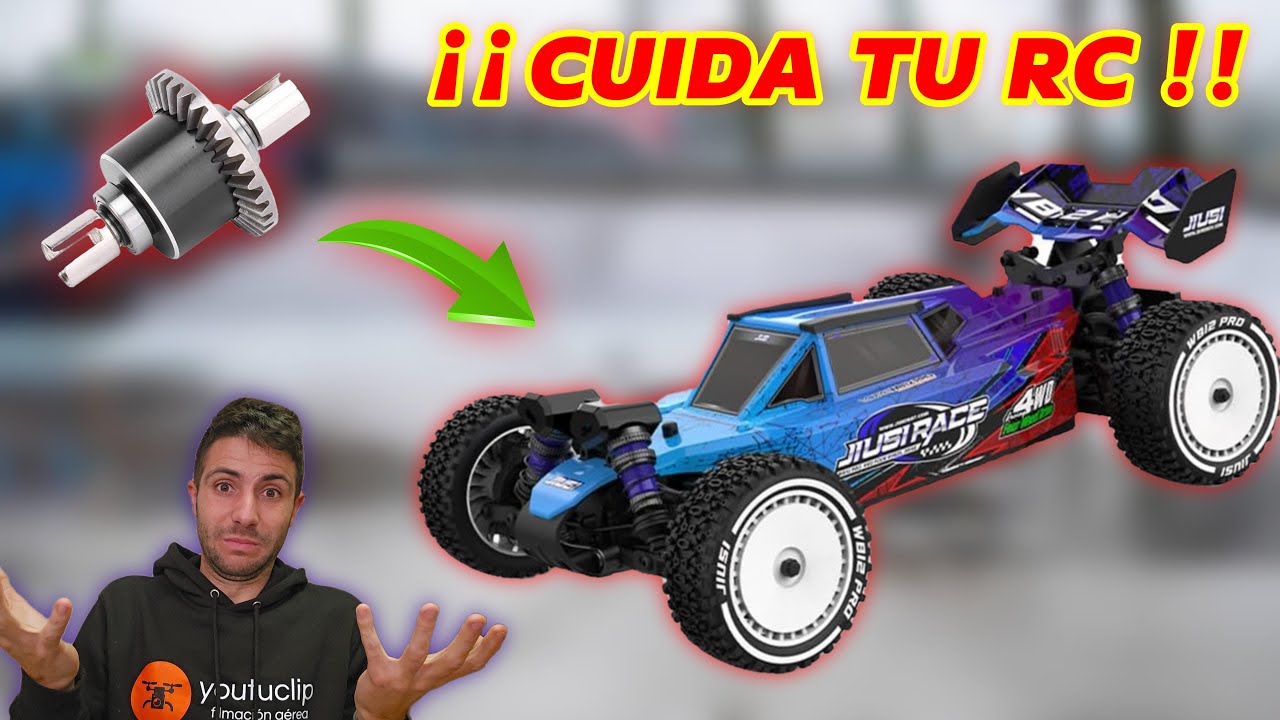 HACER MUY FACIL los DIFERENCIALES de COCHES RC  ( JIUSI WB12 Pro )