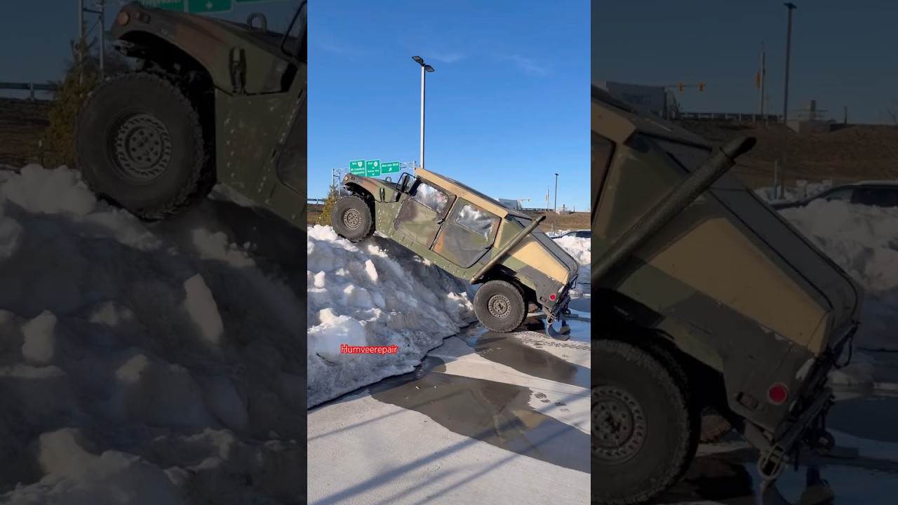 This Humvee Doesn’t Care About Snow! 