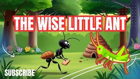 The Wise Little Ant | Bedtime Stories for kids | Fairy Tales in English | Moral Stories