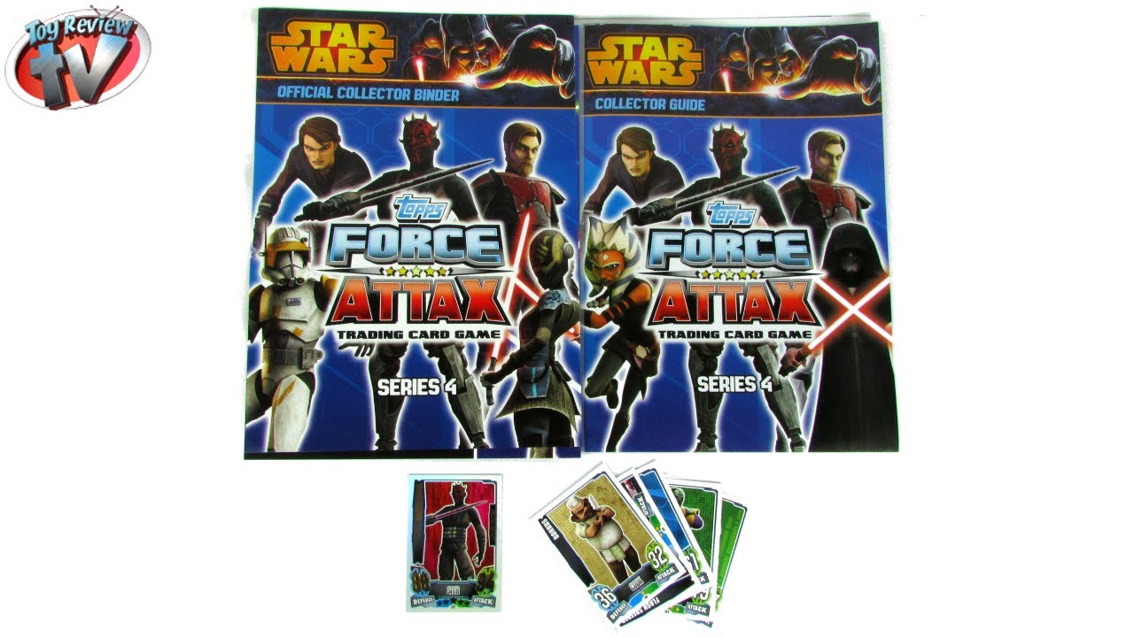 Topps Force Attax Trading Card Game Starterpack Star Wars   ungeöffnet abs TOP