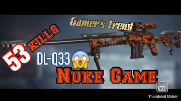 Nuke With Every Gun| DLQ-33| Call of Duty Mobile