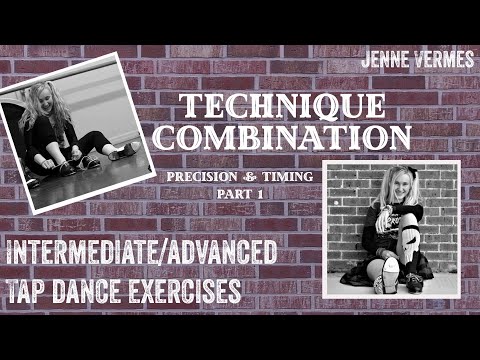 TAP DANCE TUTORIAL - HOW DO YOU SLEEP (Sam Smith) - Intermediate/Advanced Technique Exercise -Part 1