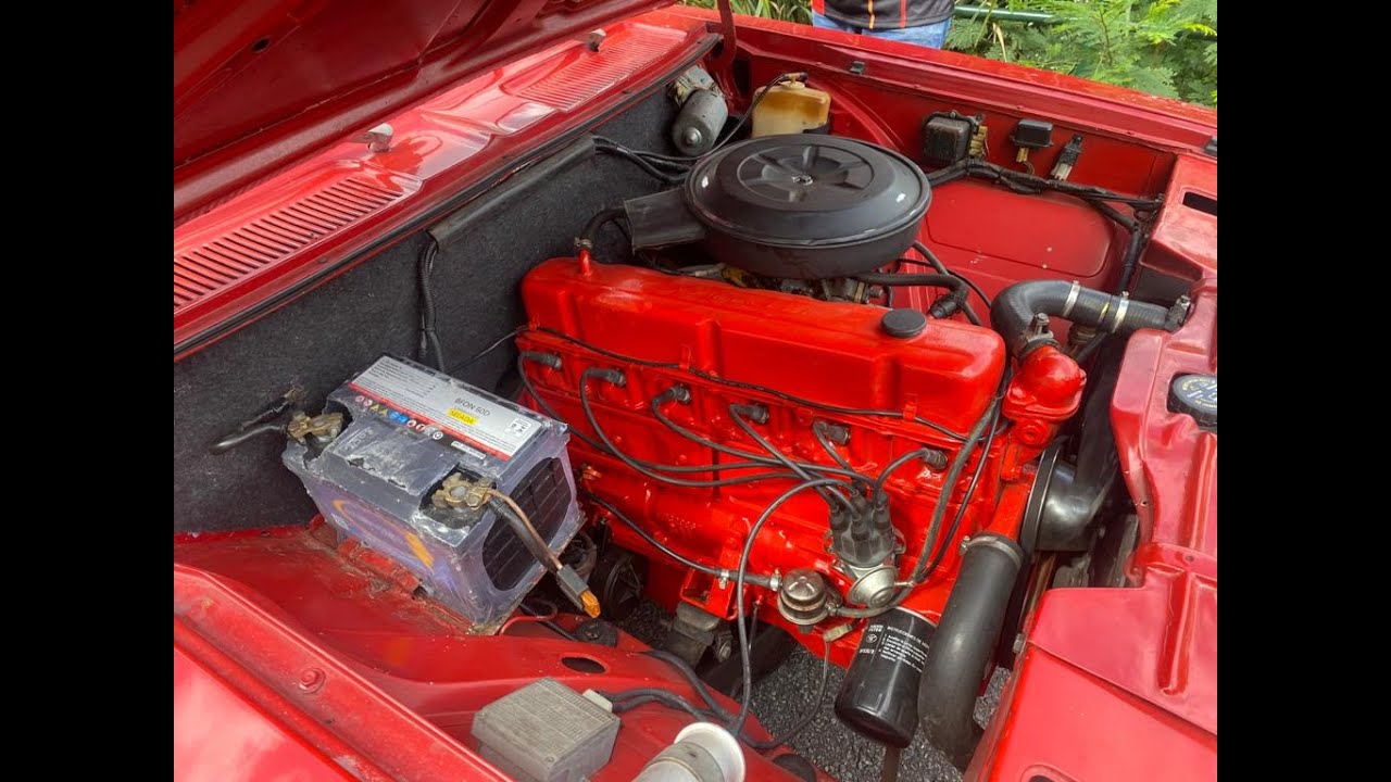 Funcionando o seizão do Opala dos Bombeiros