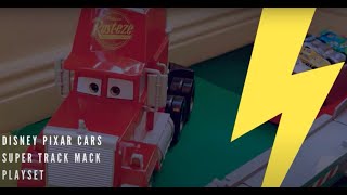 Unboxing the Disney Pixar Cars Super Track Mack Playset
