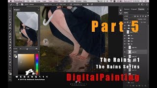 The Rains #1[Part 5][First][Digital Painting]
