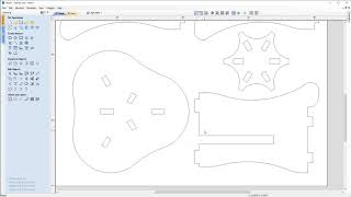 3 Legged Table - Drawing | Vectric V11 Tutorials