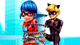 Cat Noir saving Ladybug - Cartoon Miraculous Ladybug Game screenshot 5