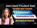 Crack Cognizant GenC, GenC Pro, GenC Next Communication Assessment 2025 |Tips ,Tricks &amp; Practice Q