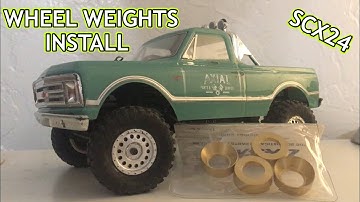 Axial SCX24 Wheel Weights