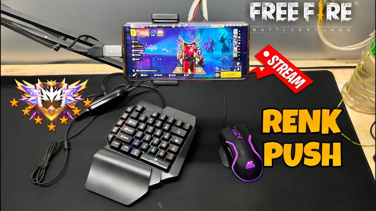🔥 1v4 Custom With Subscribers | Keyboard & Mouse Free Fire Live | lx local boy Returns