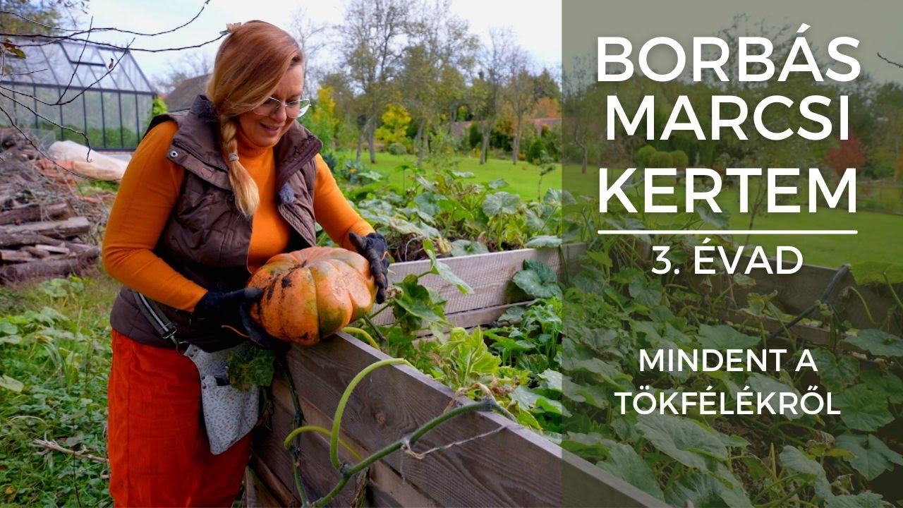 Borbás Marcsi - Kertem: Mindent a tökfélékről