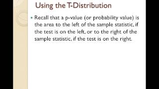 01 Intro T Test Hypothesis Test