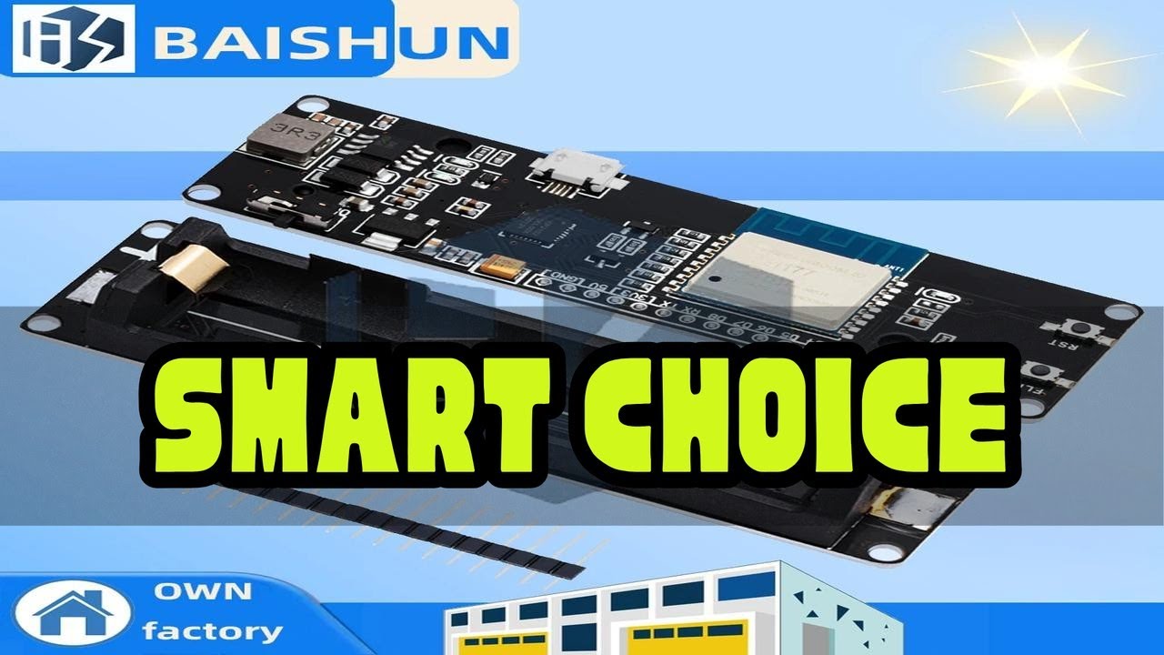 for WeMos D1 ESP-02 ESP8266 Nodemcu WiFi Module With 18650 Battery Charging