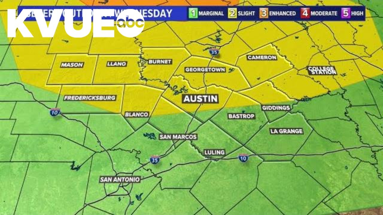 Tracking potential strong storms across Central Texas | KVUE - YouTube