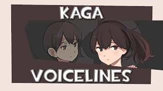 All Kaga Voicelines Kancolle