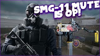 SMG 11 MUTE IS OP - Rainbow Six Siege