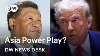 Can Beijing capitalize on Trump’s tariff turmoil and expand its influence in Asia? | DW News Desk