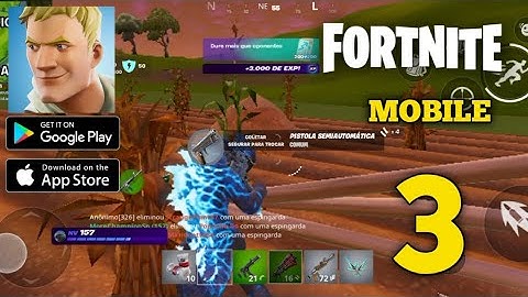 Fortnite Mobile Gameplay Walkthrough Part 3 (ANDROID, IOS)
