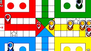 Ludo king game play with 4 players | Ludo King | Ludo game video | Ludo