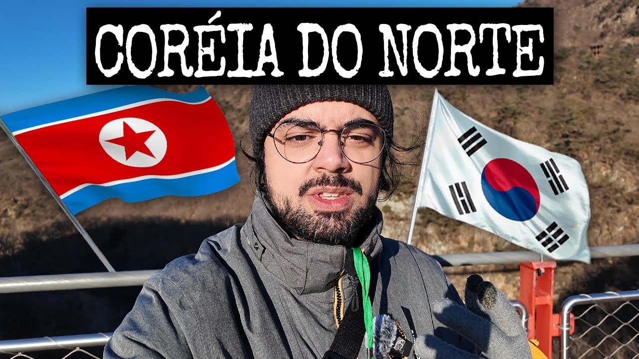 INVESTIGANDO A FRONTEIRA DA CORÉIA DO NORTE! 🇰🇵 (mais bizarro do que eu pensava) 🇰🇷