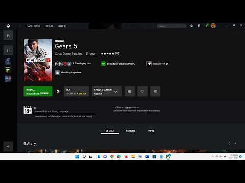 Fix Gears 5 Not Installing From Xbox App On Windows 10 & 11