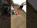 Custom Red Tractor Backhoe: Heavy Duty Digging Power! 🚜💥