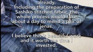 How To Mend Your Jeans Using Sashiko Stitching — Waste Free Planet